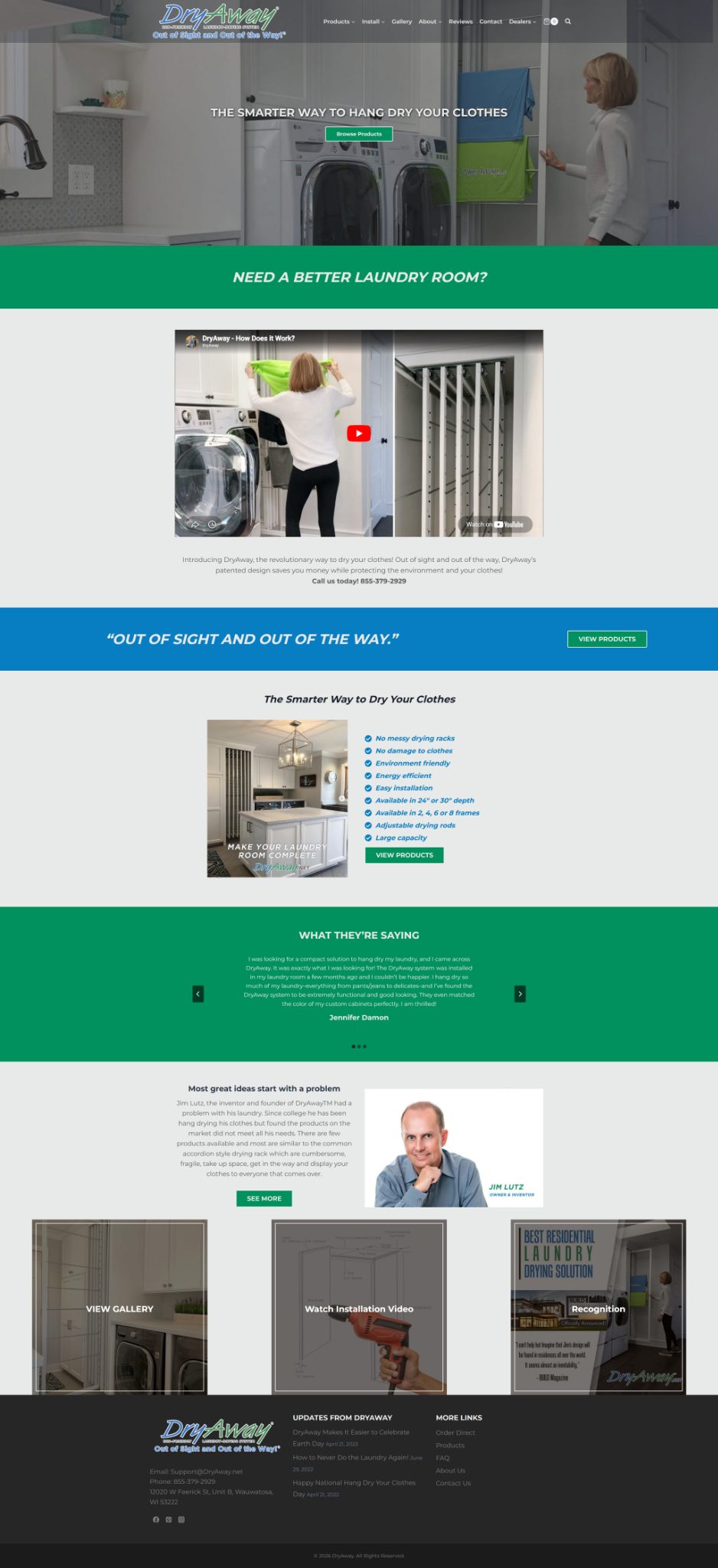 DryAway project screenshot