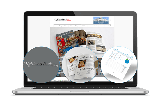 Highland Park Today, Website Design, Magazine, Video, Social Media, Multi-Channel Marketing